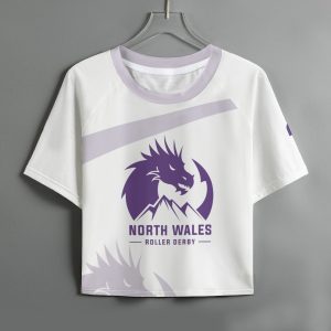 Team Version - White - Cropped T-Shirt