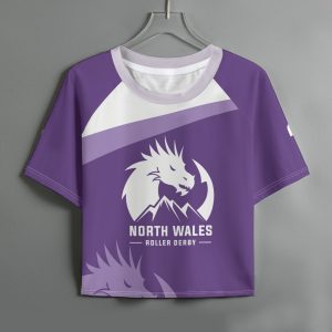 Team Version - Purple - Cropped T-Shirt